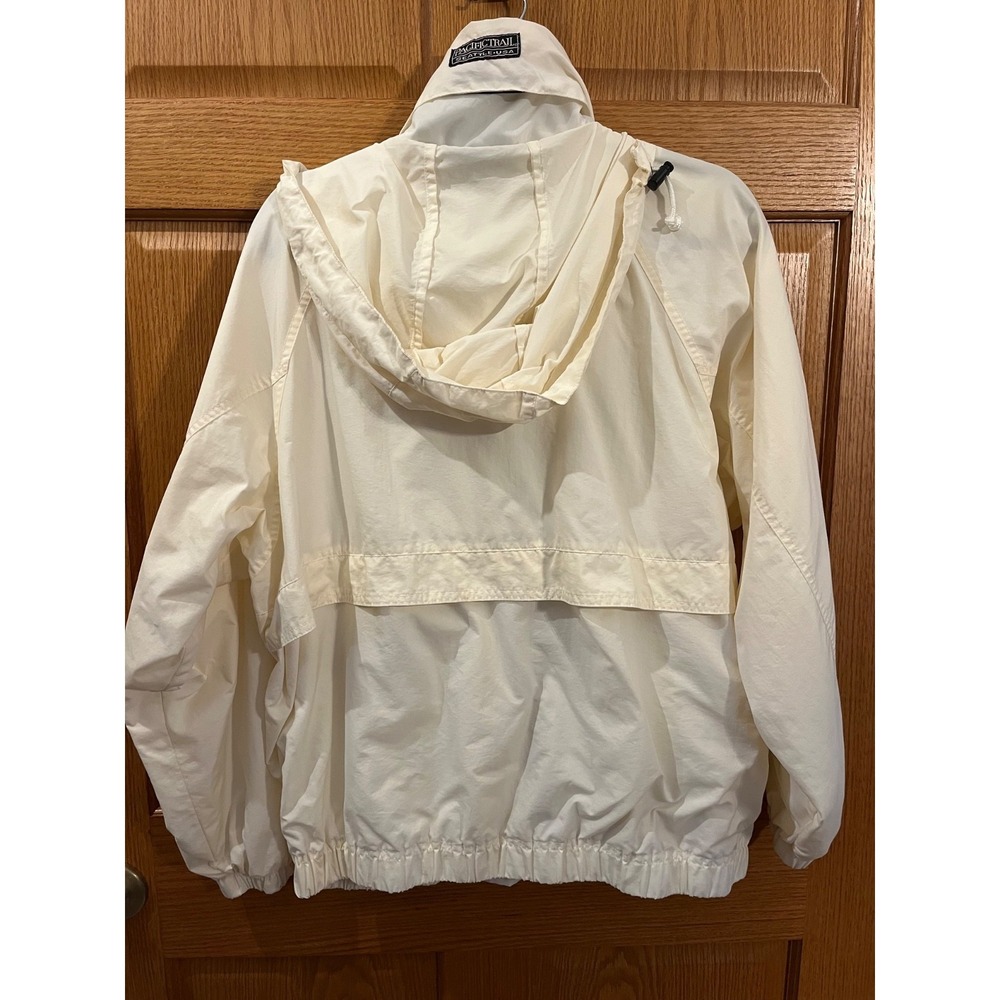 Vintage Pacific Trail DadCore Sportswear FullZip Windbreaker Jacket Ivory SizeXL - Picture 5 of 8